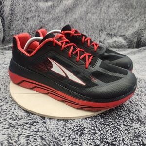 Altra Duo Running Shoes Lightweight Foot Shape Red Black Men's Size 10.5